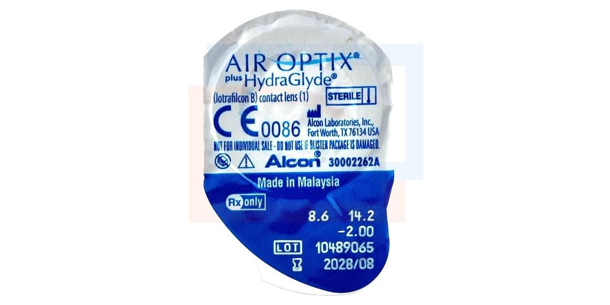 AIR OPTIX HYDRAGLYDE caja x 6 lentes